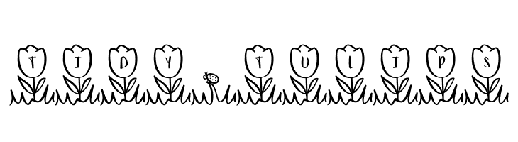 Tidy*Tulips  font caratteri gratis