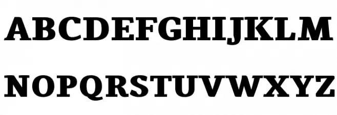 Tienne Black Schriftart Groß