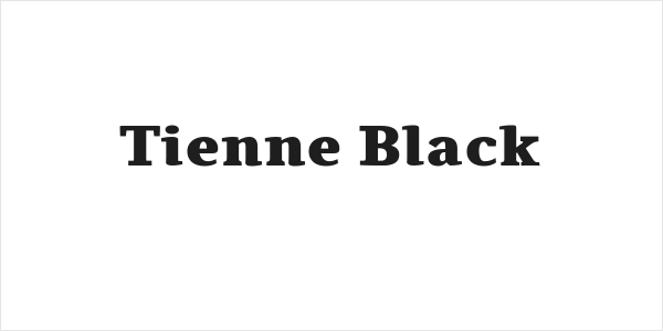 Tienne Black Logo