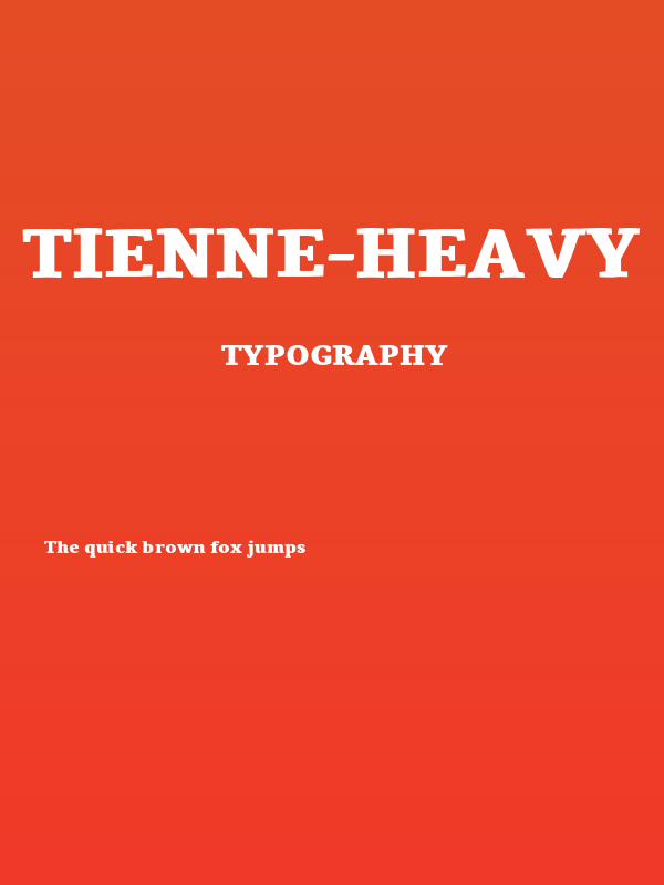 Tienne-Heavy Poster