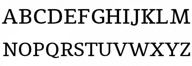 Tienne Schriftart Groß