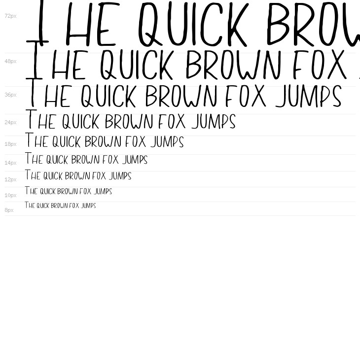 Tiffany Sans Waterfall