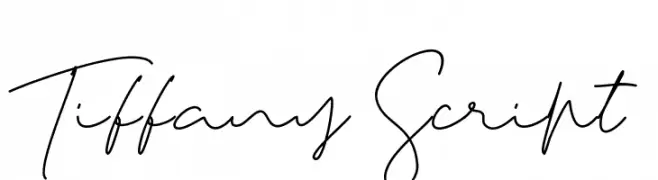 Tiffany Script  Descarca Fonturi Gratis
