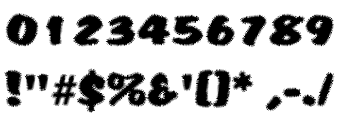 Tiffy Font OTHER CHARS