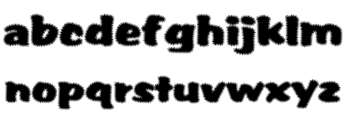 Tiffy Font LOWERCASE