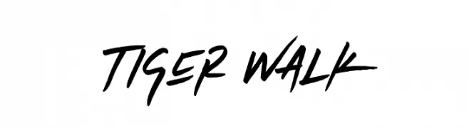 Tiger Walk  تنزيل الخطوط