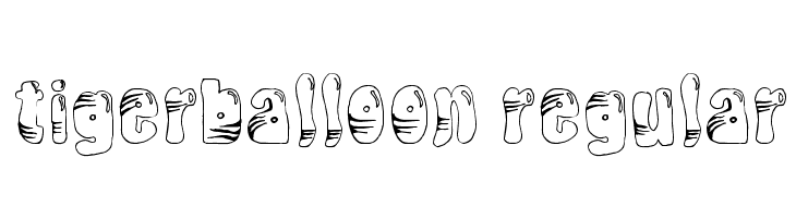 TigerBalloon Regular Font