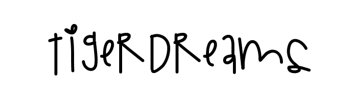 TigerDreams  Frei Schriftart Herunterladen