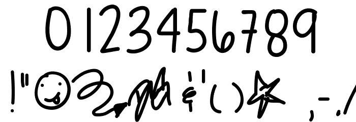 TigerDreams Font OTHER CHARS