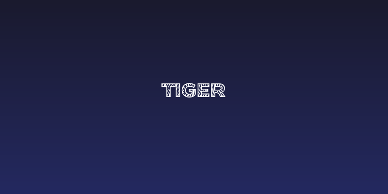 Tiger Social Header