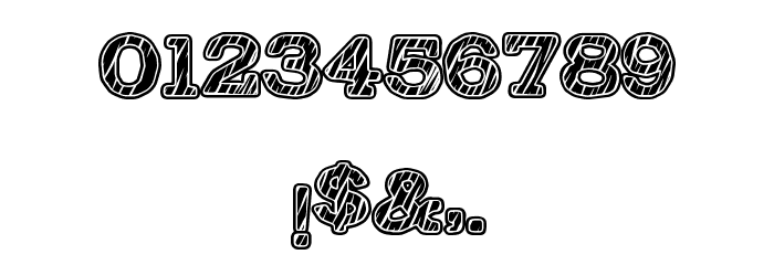 Tigerian Font OTHER CHARS