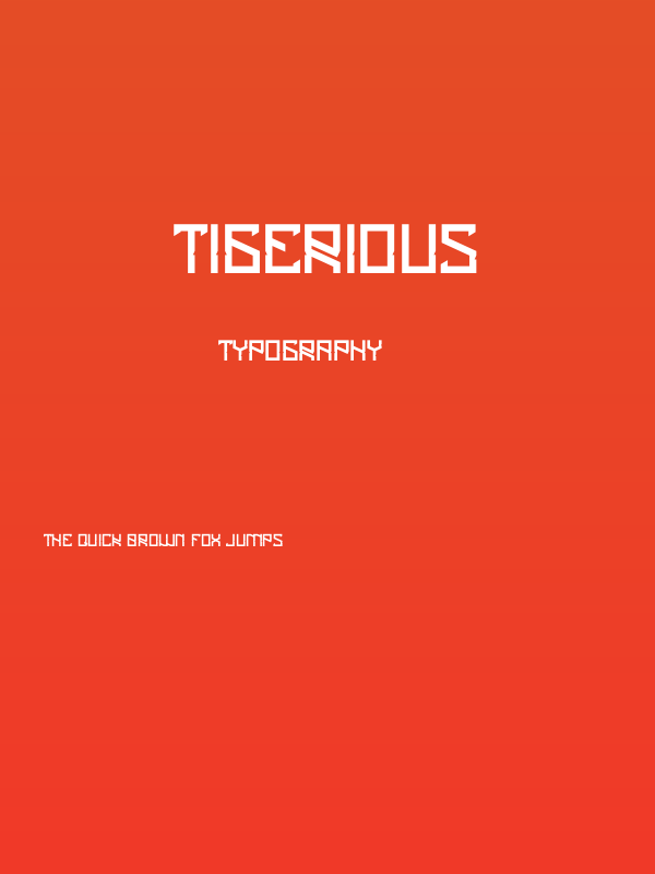 Tigerious Poster