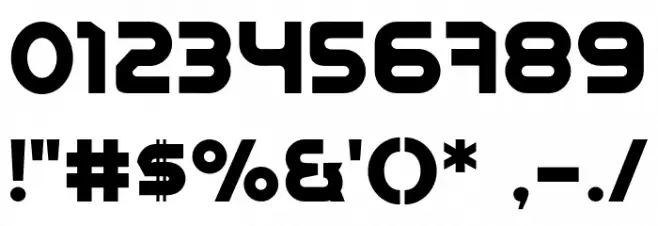 Tigeroa फ़ॉन्ट अन्य घर का काम