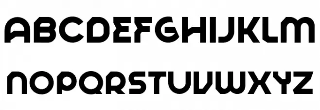 Tigeroa फ़ॉन्ट अपरकेस