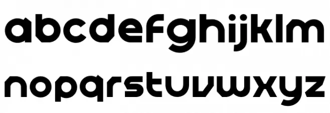 Tigeroa फ़ॉन्ट लोअरकेस