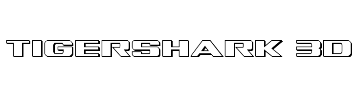 Tigershark 3D  免费字体下载