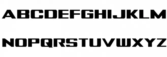 Tigershark Condensed خط أحرف صغيرة