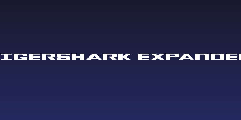 Tigershark Expanded Social Header