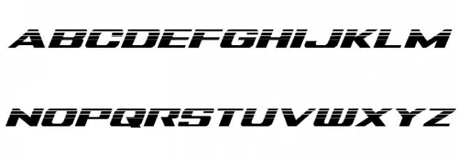 Tigershark Halftone Italic Polices MINUSCULES