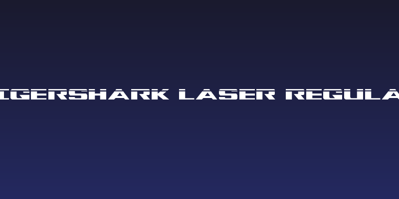 Tigershark Laser Regular Social Header
