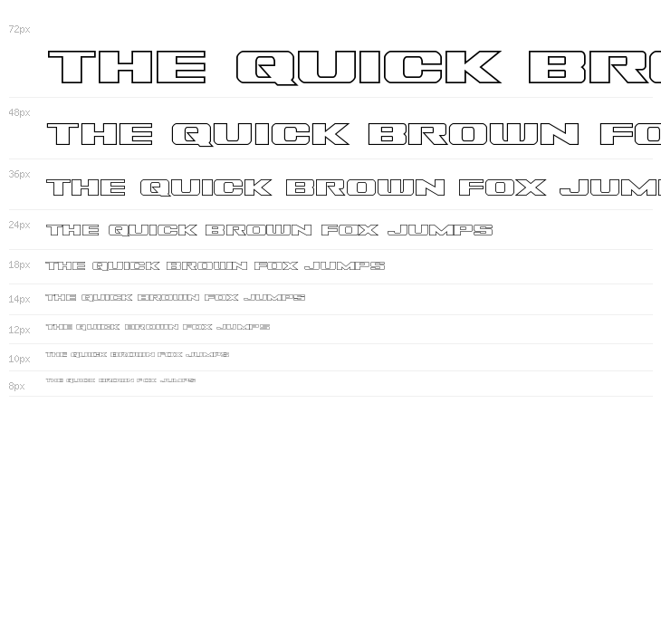 Tigershark Outline Waterfall