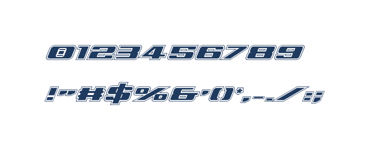 Tigershark Pro Italic Other Characters