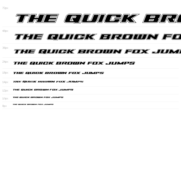 Tigershark Pro Italic Waterfall