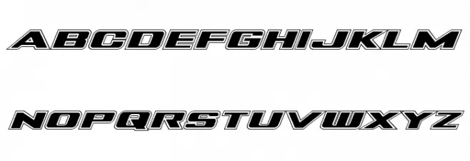 Tigershark Pro Italic フォント 小文字