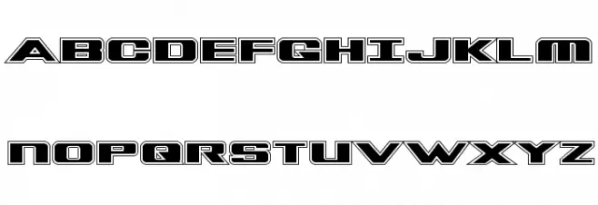 Tigershark Pro Regular Schriftart Groß