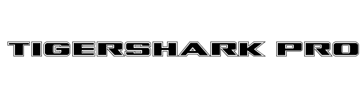 Tigershark Pro  免费字体下载