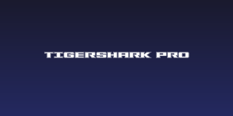 Tigershark Pro Social Header