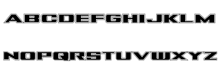 Tigershark Pro Font LOWERCASE
