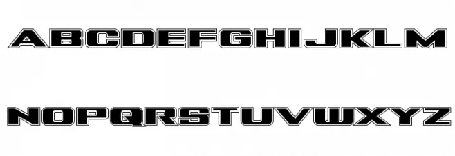 Tigershark Pro Font Litere mici