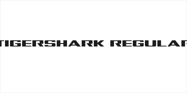Tigershark Regular Logo