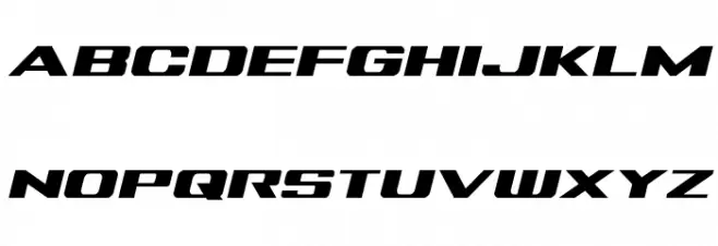 Tigershark Semi-Italic Fuentes MINÚSCULAS