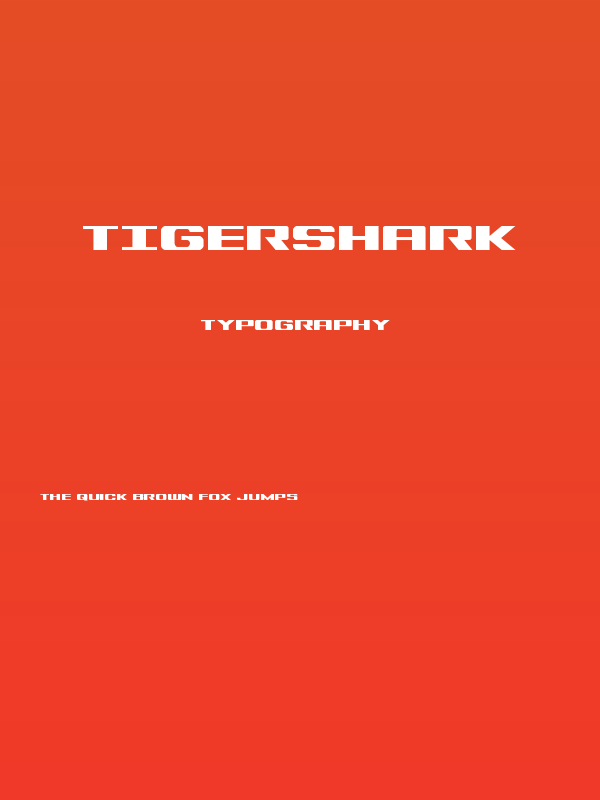 Tigershark Poster