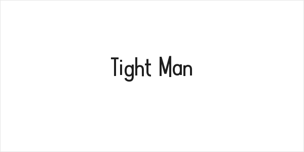 Tight Man Logo