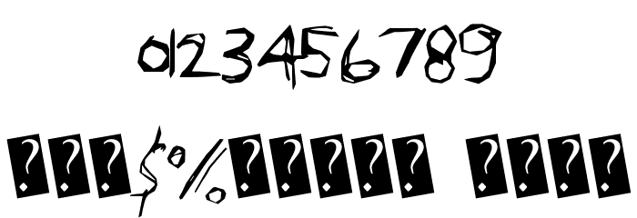 TightCarve Font OTHER CHARS