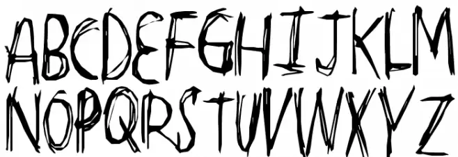 TightCarve फ़ॉन्ट अपरकेस