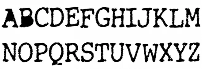 TightWriter-Regular Polices MAJUSCULES