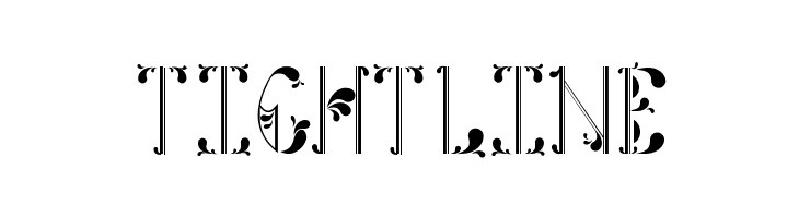 Tightline  font caratteri gratis