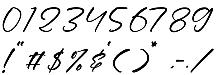 Tightones Font OTHER CHARS