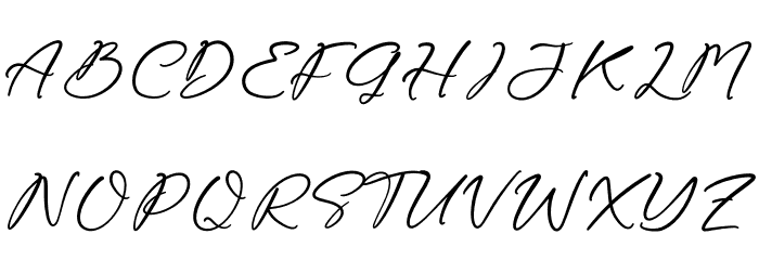 Tightones Font UPPERCASE