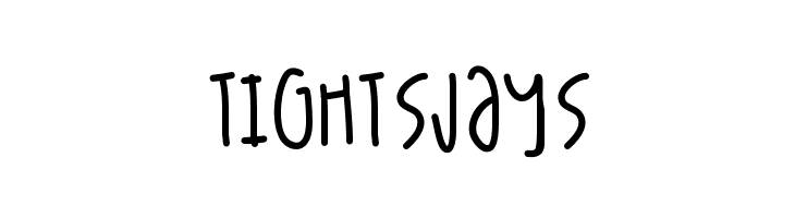 TightsJays  Frei Schriftart Herunterladen