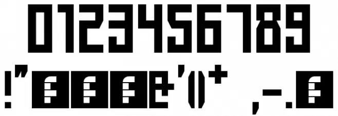 Tigre Regular Font OTHER CHARS