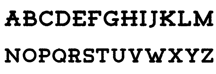 Tigreal Free Rough Font OTHER CHARS