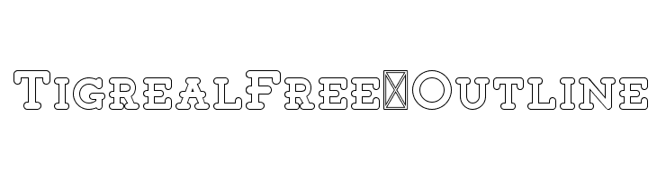 TigrealFree-Outline  baixar fontes gratis