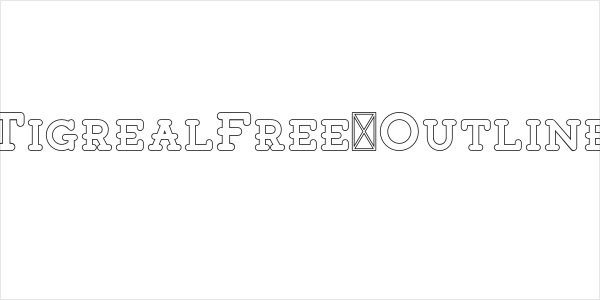 TigrealFree-Outline Logo