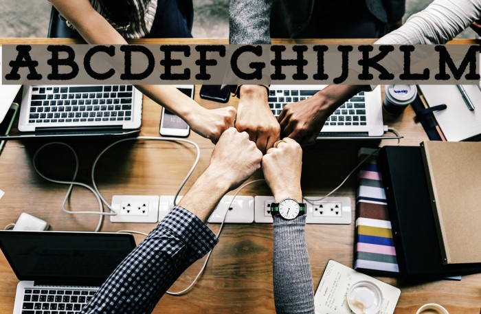 TigrealFree-Rough Font examples