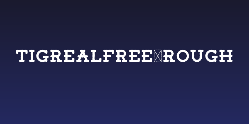 TigrealFree-Rough Social Header